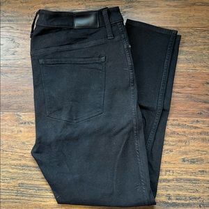 Madewell jeans. High rise, skinny.